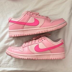 Nike Low-Top Sneakers in Light and Hot Pink